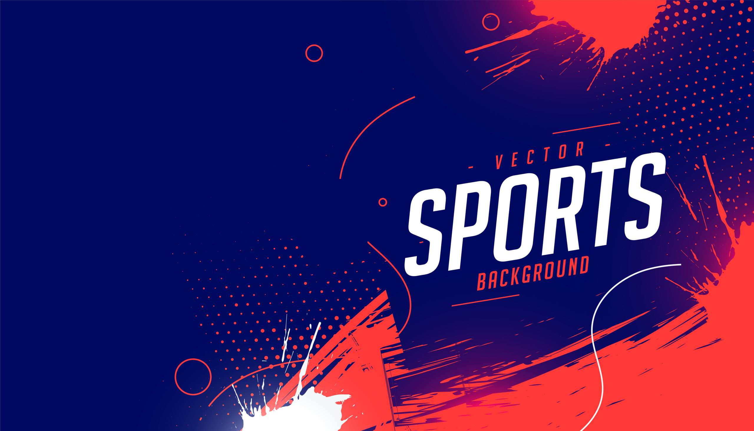 abstract blue and red sporty background with grunge effect vector